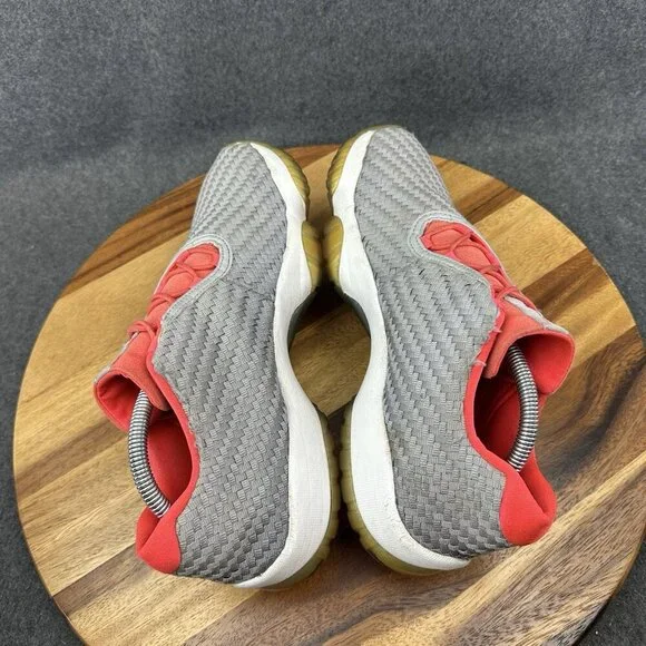 Nike Air Jordan Mens Future Low Athletic Shoes Gray Textured Woven 718948-023 10 - Picture 8 of 12